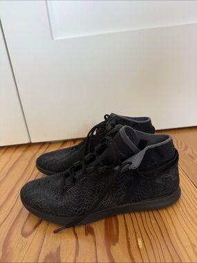 Under Armour Black High-Top Athletic Sneakers